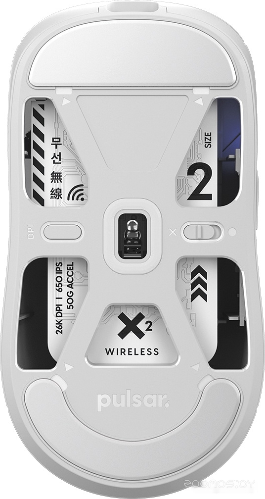 Игровая мышь Pulsar X2 Wireless (белый), фото 6