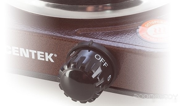 Настольная плита CENTEK CT-1506 (коричневый), фото 2