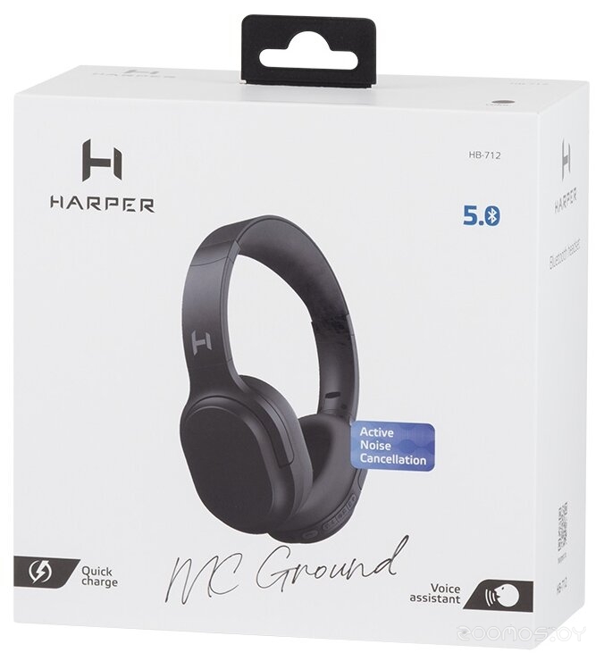 Наушники HARPER HB-712 (Black), фото 4