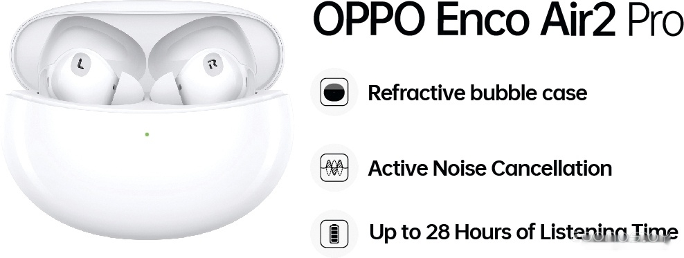 Наушники OPPO Enco Air 2 Pro (белый), фото 4