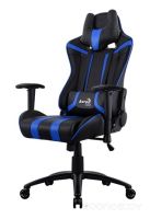 Кресло Aerocool AC120 AIR (черный/синий)