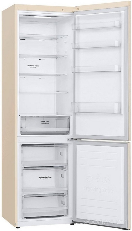 Холодильник с морозильником LG GW-B509SEKM, фото 7