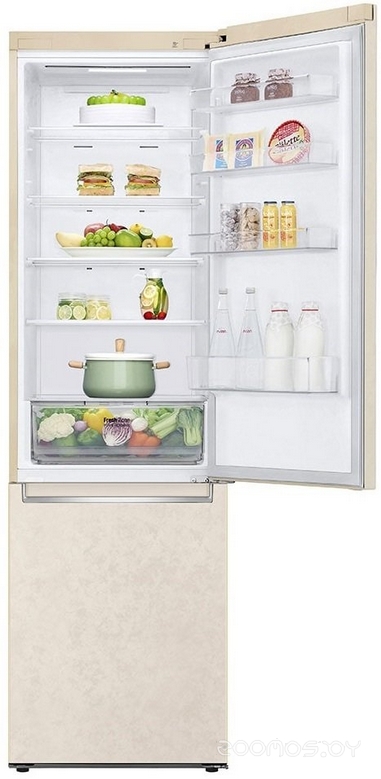 Холодильник с морозильником LG GW-B509SEKM, фото 10