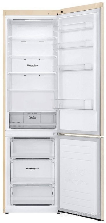 Холодильник с морозильником LG GW-B509SEKM, фото 6