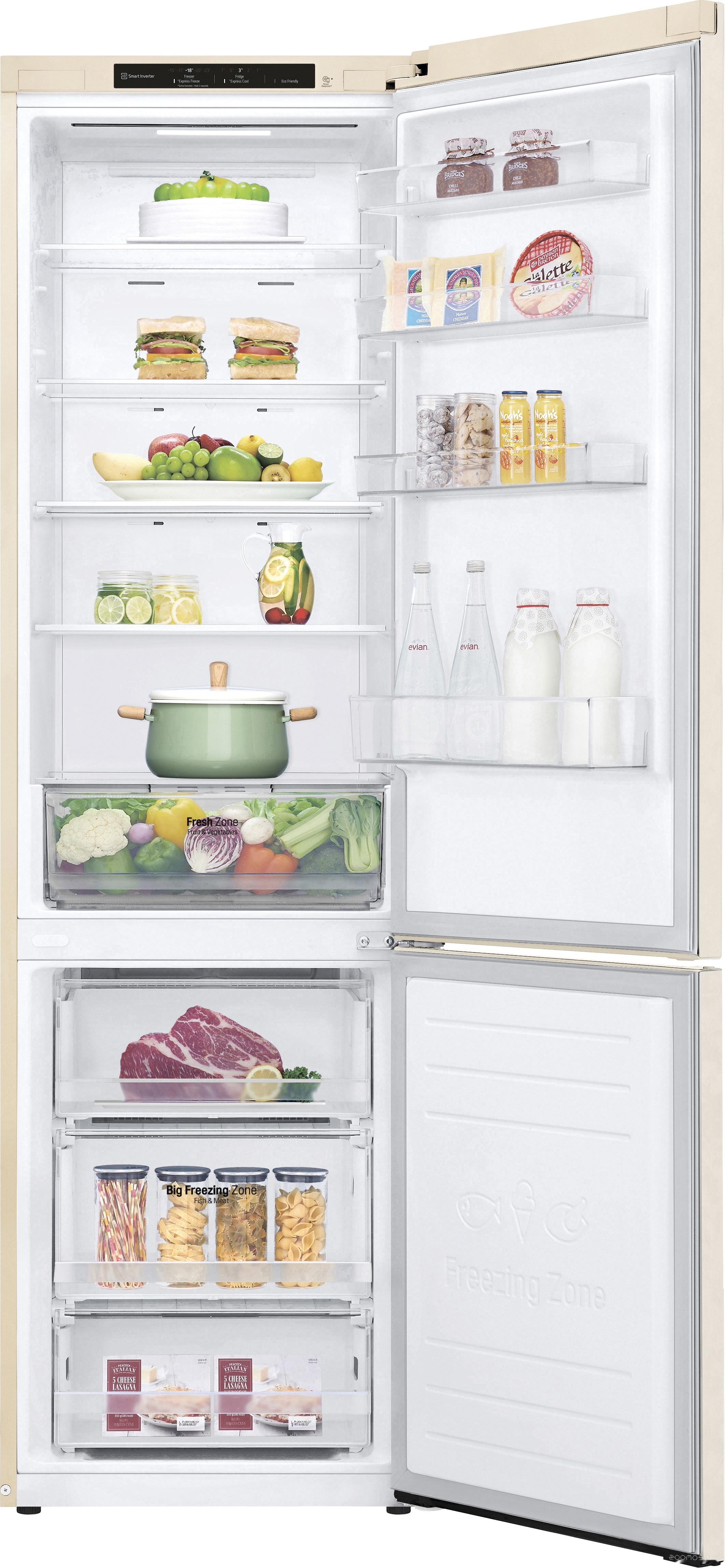Холодильник LG DoorCooling+ GW-B509SEZM, фото 7