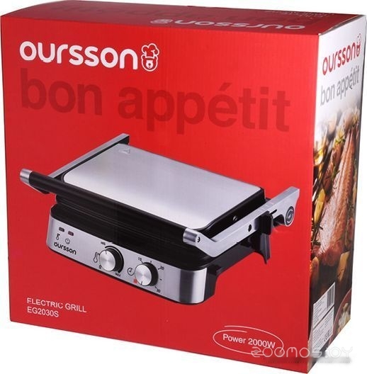 Электрогриль Oursson EG2030S/BL, фото 11