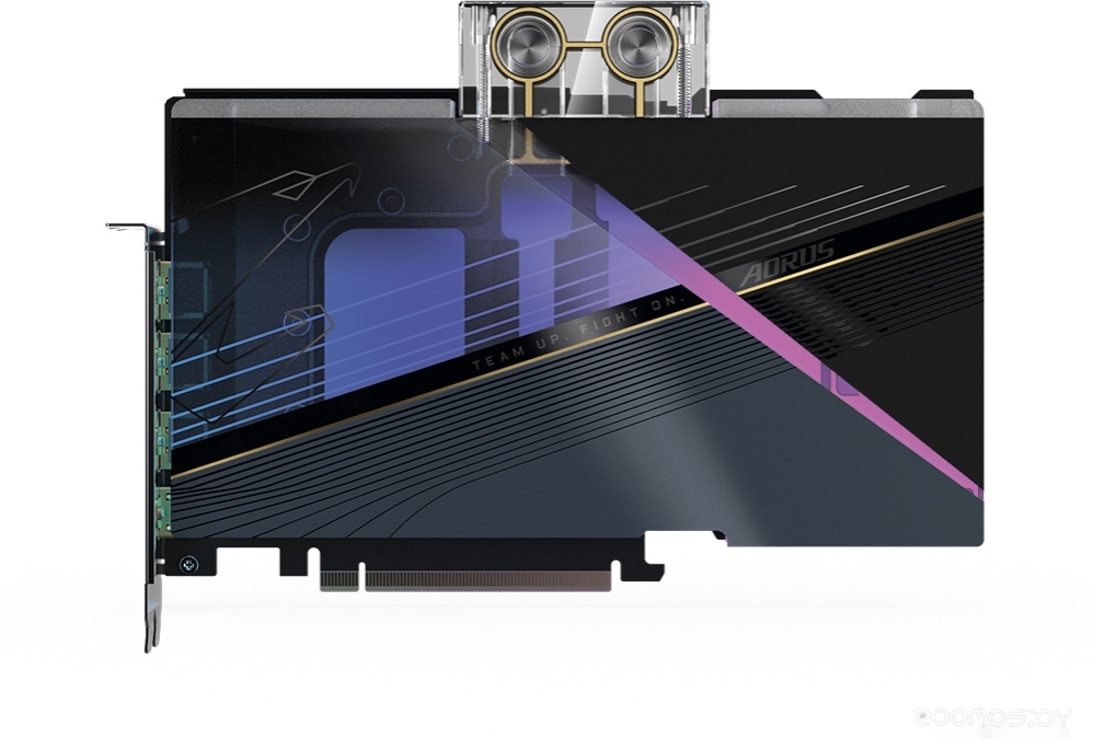 Видеокарта Gigabyte Aorus GeForce RTX 4080 16GB Xtreme Waterforce WB GV-N4080AORUSX WB-16GD, фото 4