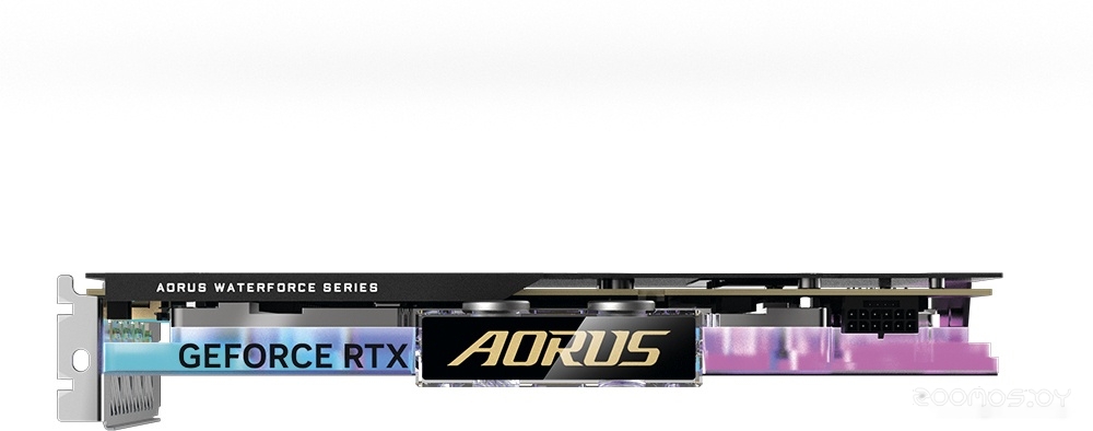Видеокарта Gigabyte Aorus GeForce RTX 4080 16GB Xtreme Waterforce WB GV-N4080AORUSX WB-16GD, фото 3