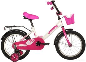 Детский велосипед Foxx Simple 16 2021 (белый)