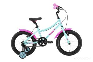Детский велосипед Stark Foxy 16 2022 (бирюзовый/розовый)