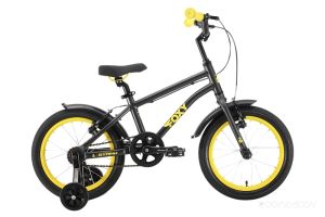 Детский велосипед Stark Foxy 16 2022 (желтый/черный)