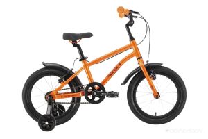 Детский велосипед Stark Foxy 16 2022 (оранжевый/черный)