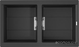 Кухонная мойка Omoikiri Banzen 86-2-GB (графит)