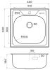 Кухонная мойка Omoikiri Saru 48 IN