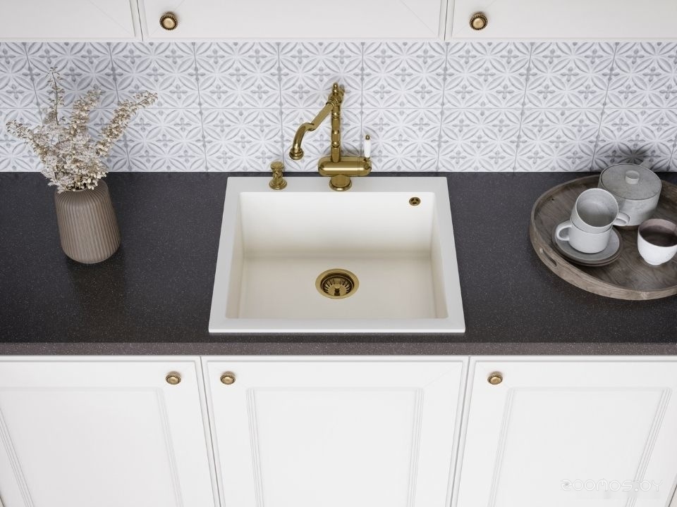 Смеситель Omoikiri Kyoto 2 Plus-G (золото), фото 4