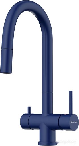 Смеситель Omoikiri Akita-S IB (indigo blue), фото 1