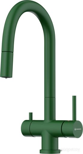 Смеситель Omoikiri Akita-S RG (royal green), фото 1