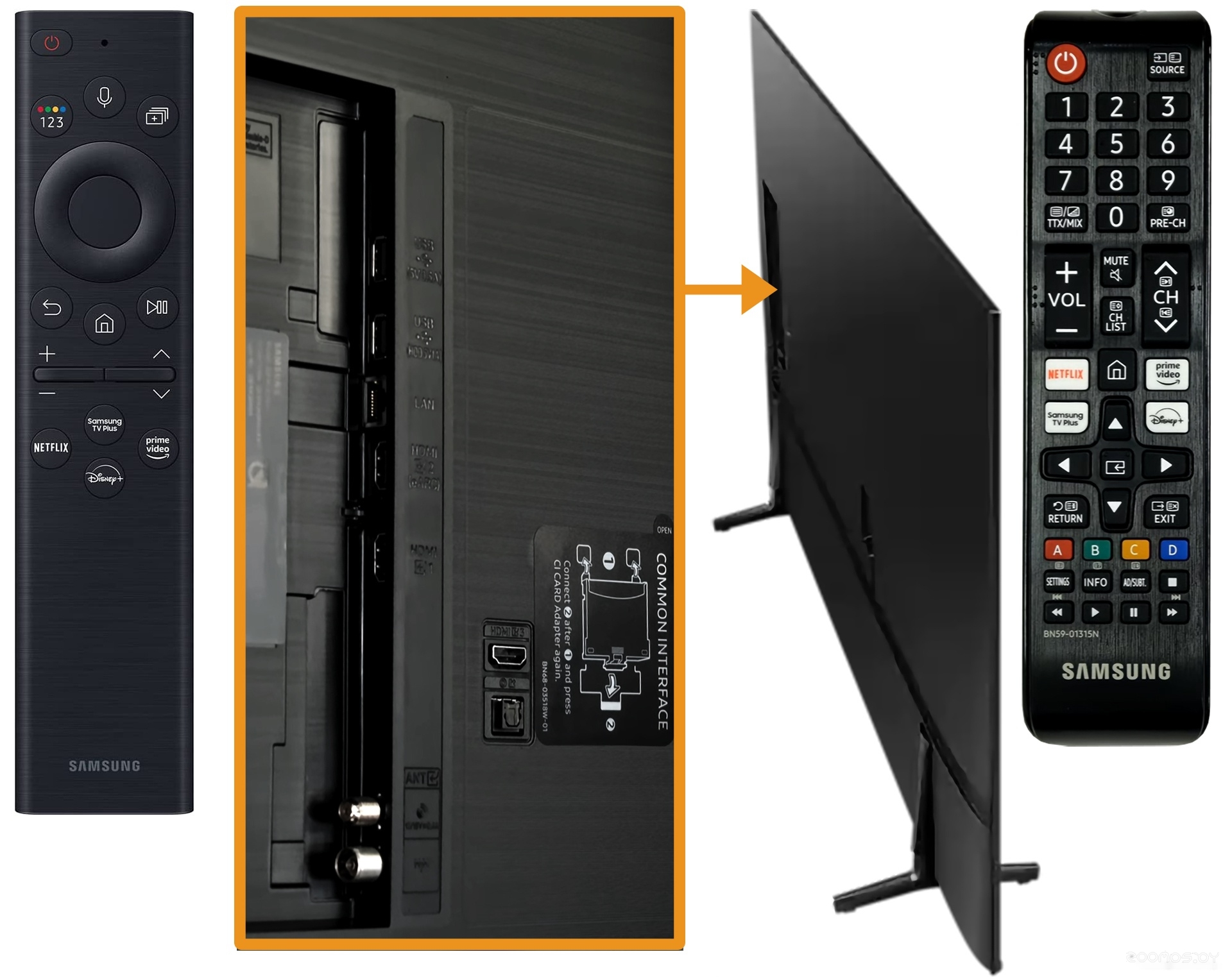 Телевизор Samsung Crystal BU8000 UE65BU8000UXCE, фото 7