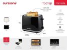 Тостер Oursson TO2112/BL