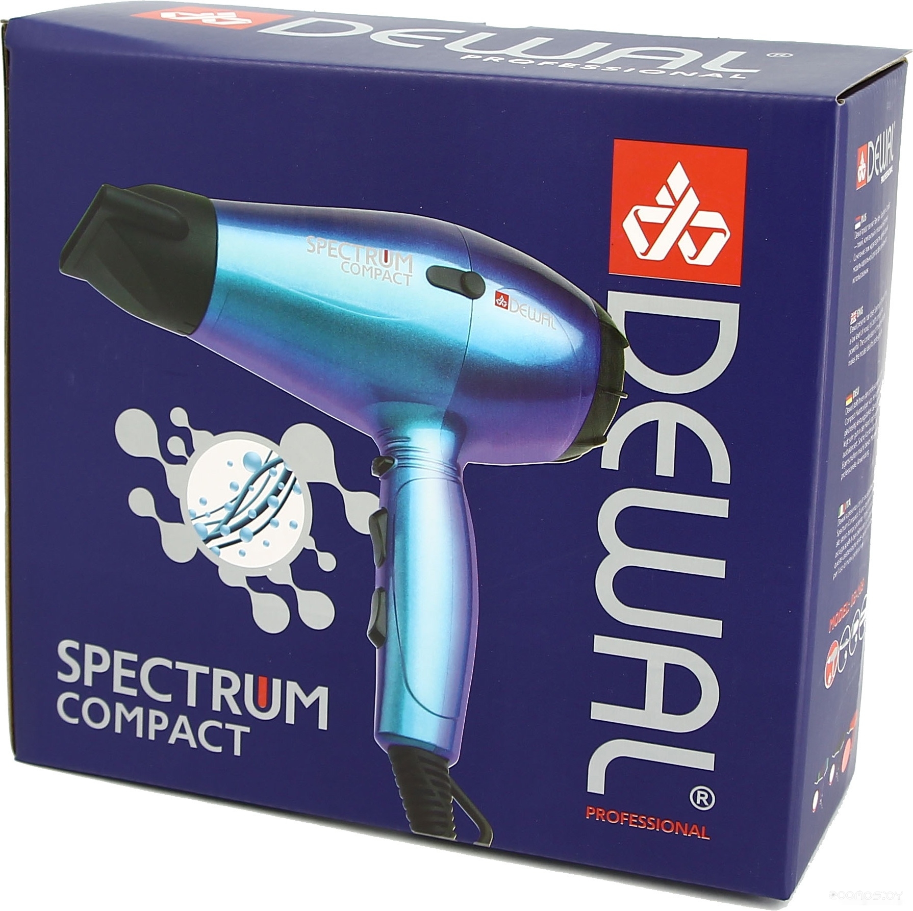 Фен DEWAL Spectrum Compact (черный) [03-109], фото 6