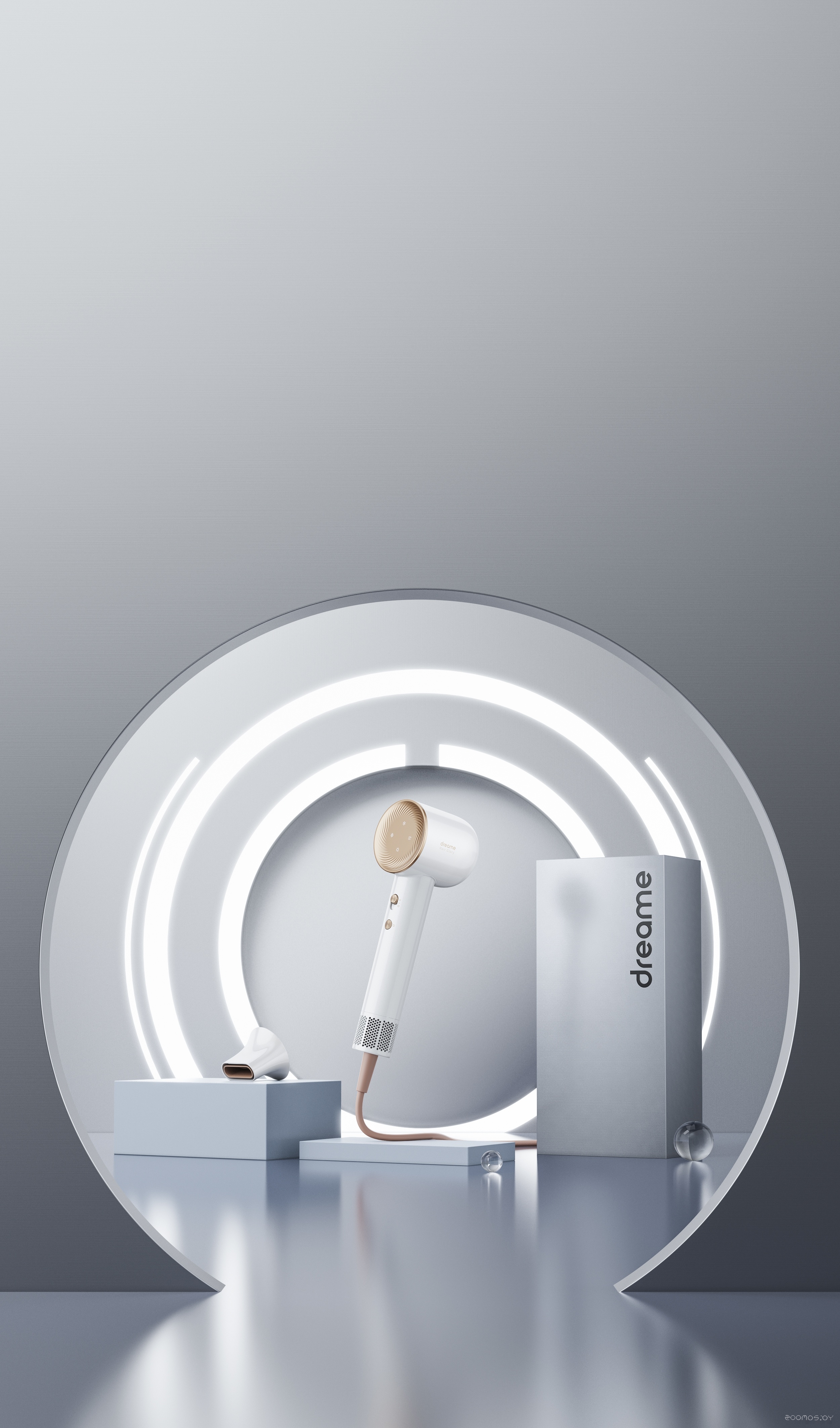 Фен Dreame Hairdryer Glory AHD6A-WH (белый), фото 8