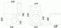 Унитаз Colombo Акцент S12300200