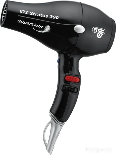Фен ETI Stratos Superlight 390 (черный), фото 1