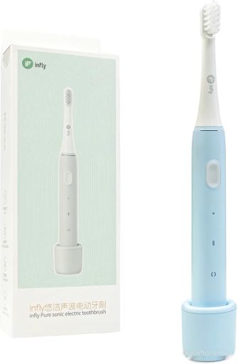 Электрическая зубная щетка Infly Sonic Electric Toothbrush P60 (1 насадка, голубой)