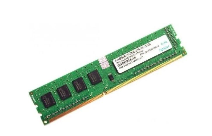 Оперативная память Apacer 4GB DDR3 PC3-12800 (AU04GFA60CATBGC), фото 1