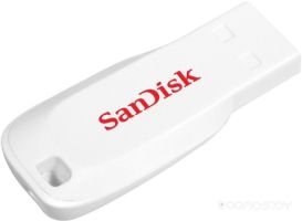 USB Flash SanDisk Cruzer Blade 16Gb (White)