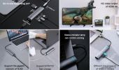 Док-станция Baseus CAHUB-J0G