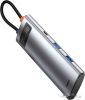 USB-хаб Baseus Metal Gleam Series 7-in-1 Multifunctional Type-C WKWG020113