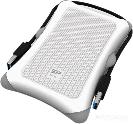 Внешний накопитель Silicon Power Armor A30 2TB White (SP020TBPHDA30S3W), фото 1