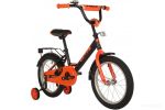 Детский велосипед Foxx Simple 16 2021 (черный)