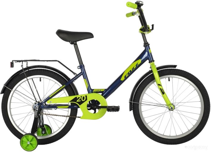 Детский велосипед Foxx Simple 20 2021 (синий)