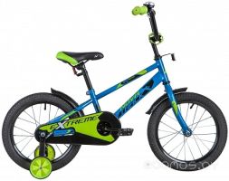 Детский велосипед Novatrack Extreme 16 (синий, 2021)