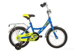 Детский велосипед Novatrack Urban 14 (синий, 2022)