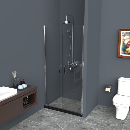 Душевая дверь BelBagno UNO-B-2-60-C-Cr