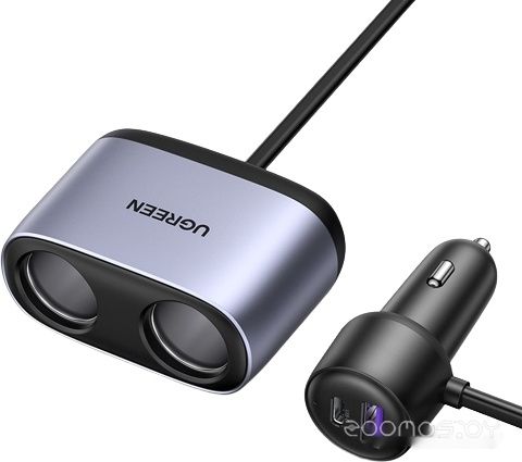 Автомобильное зарядное Ugreen CD252 30886, фото 1
