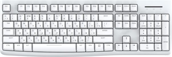 Клавиатура Dareu LK185 (белый)