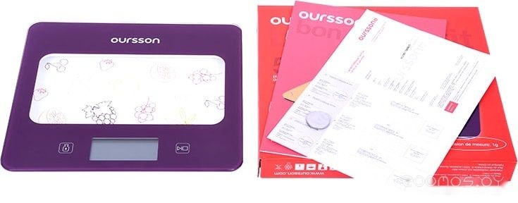 Кухонные весы Oursson KS0501GD/SP