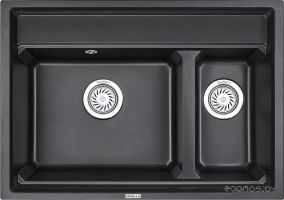 Кухонная мойка Granula KS-7302 (черный)