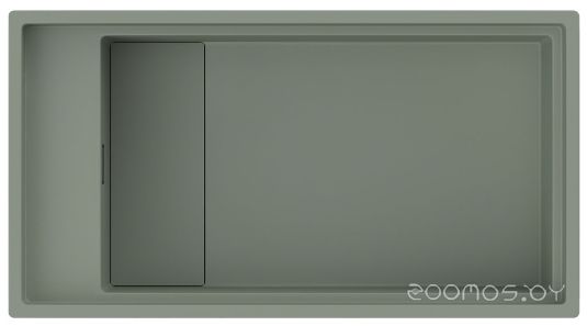 Кухонная мойка Omoikiri Kinaru Pro 86-U/I WG (wind green), фото 1