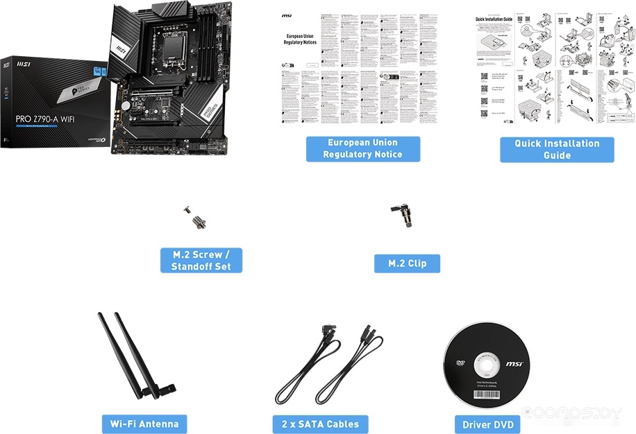 Материнская плата MSI PRO Z790-A WiFi, фото 2