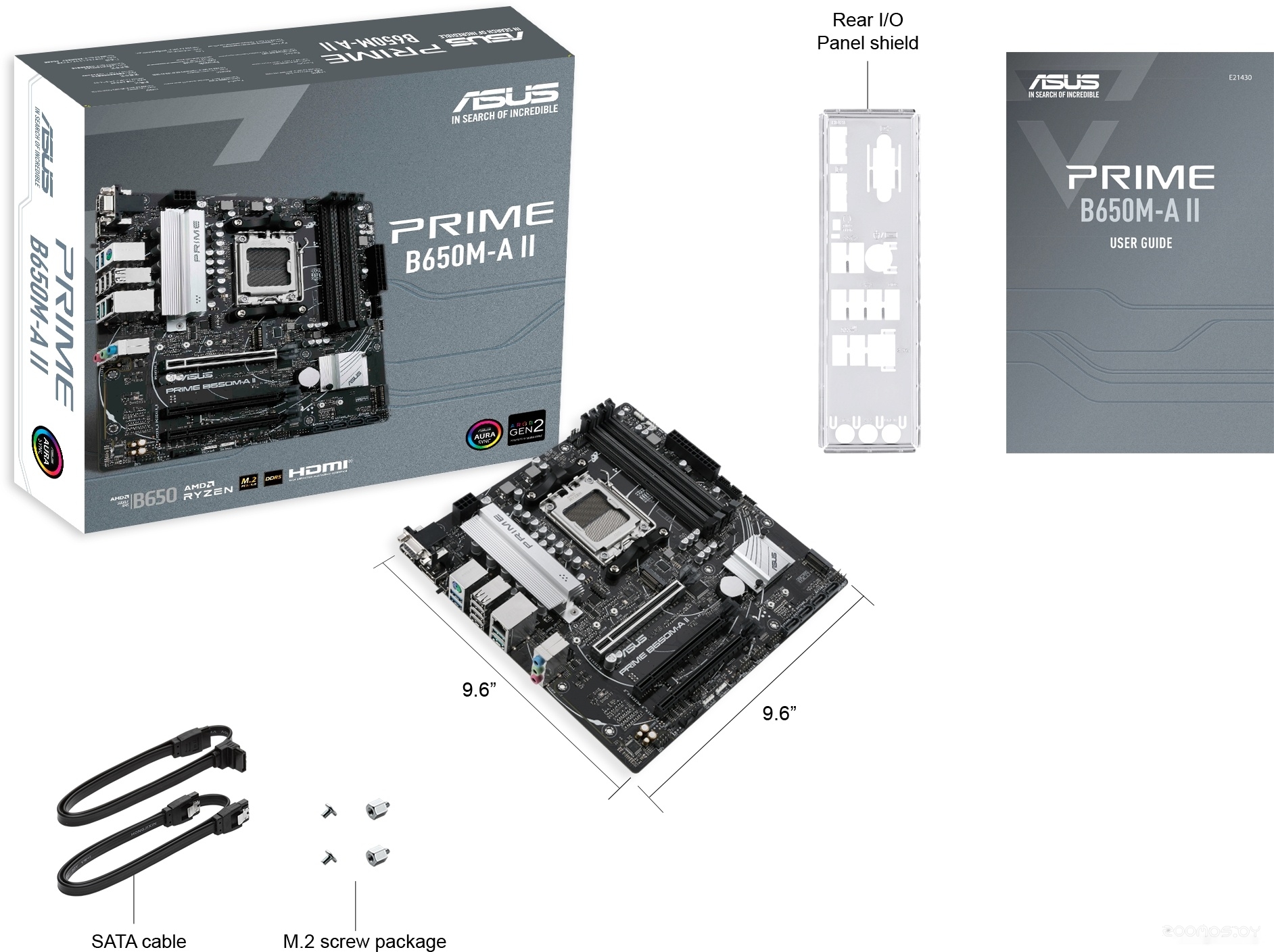 Материнская плата Asus Prime B650M-A II, фото 7