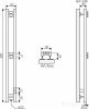 Полотенцесушитель Двин X plaza neo 140/10 (белый)