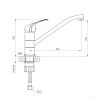 Смеситель Milardo Meal M02SBR0M05