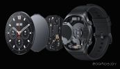 Умные часы Xiaomi Watch S1 (серебристый/черно-коричневый, международная версия)