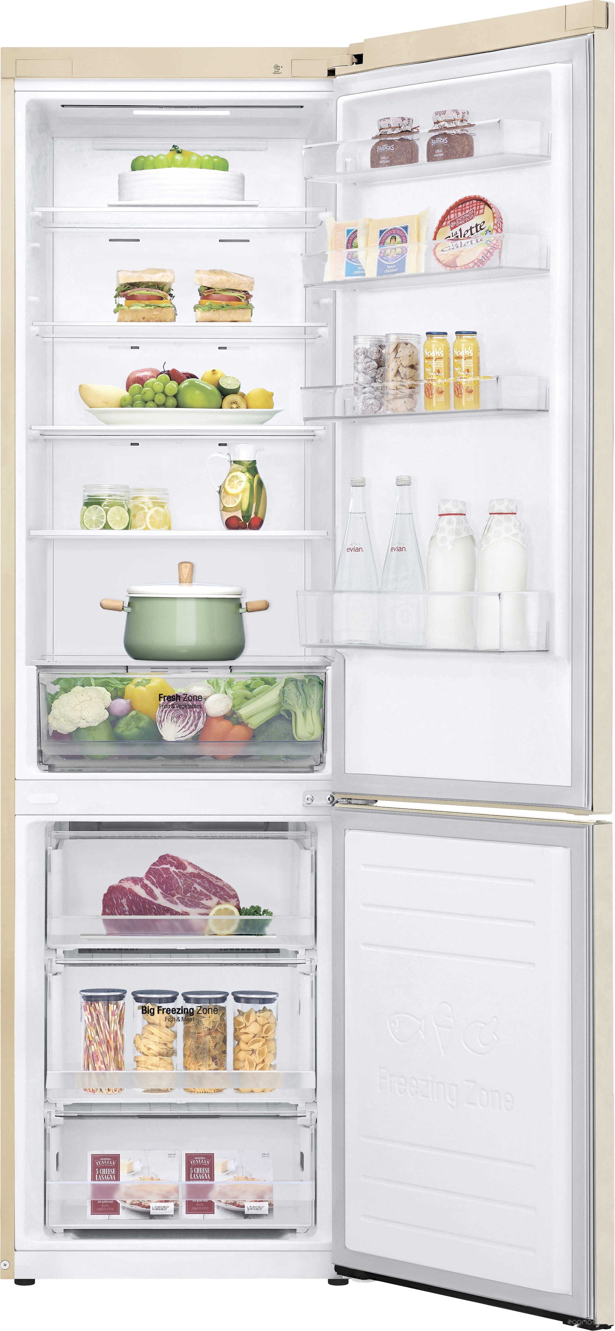 Холодильник LG DoorCooling+ GW-B509SEKM, фото 8