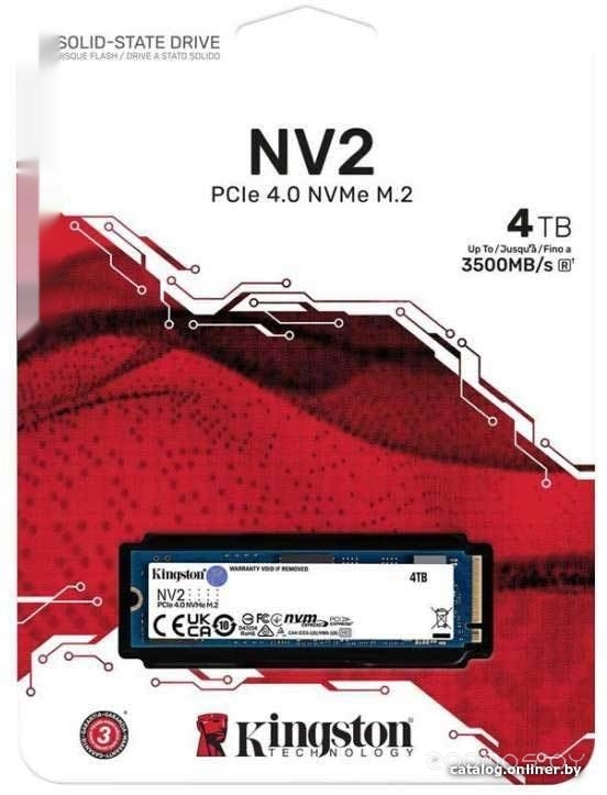 SSD Kingston NV2 4TB SNV2S/4000G, фото 4